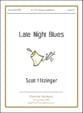 Late Night Blues Handbell sheet music cover